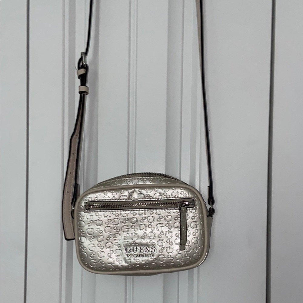 GUESS Silver Crossbody Bag
